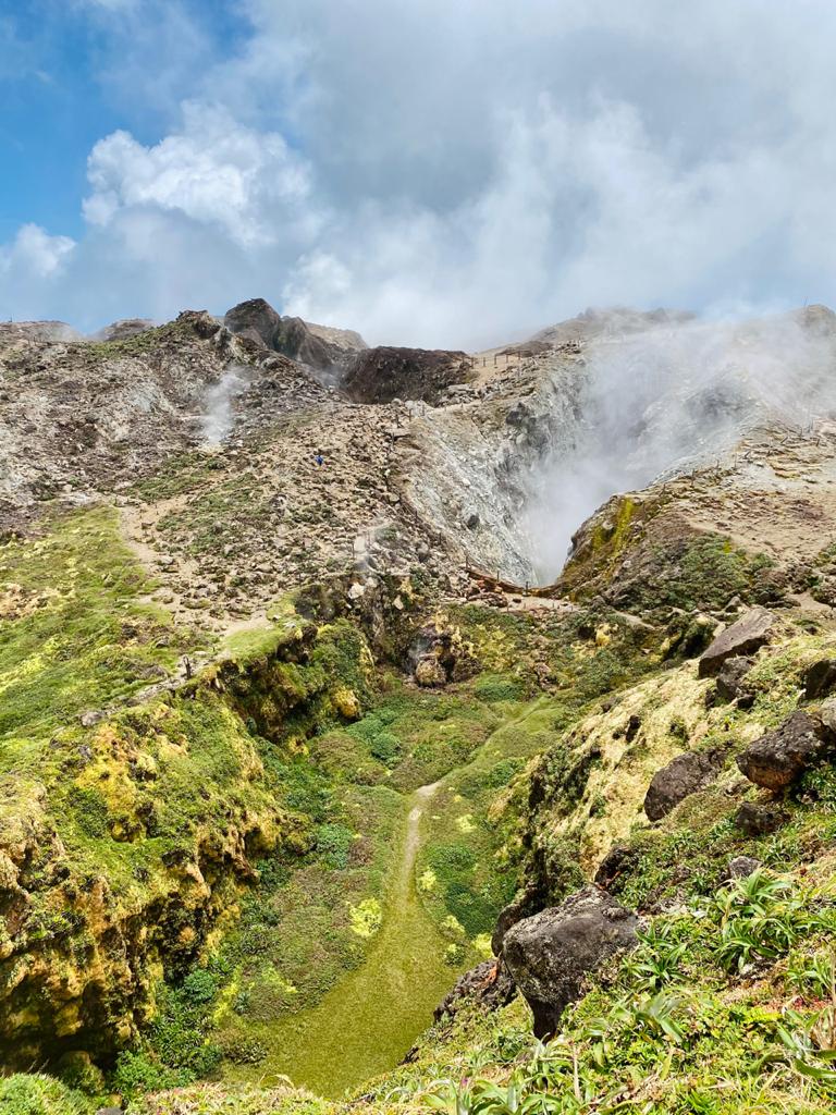 Soufrière volcan Guadeloupe